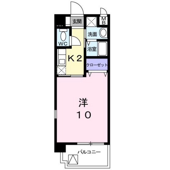 カレント.タウニーの間取り写真