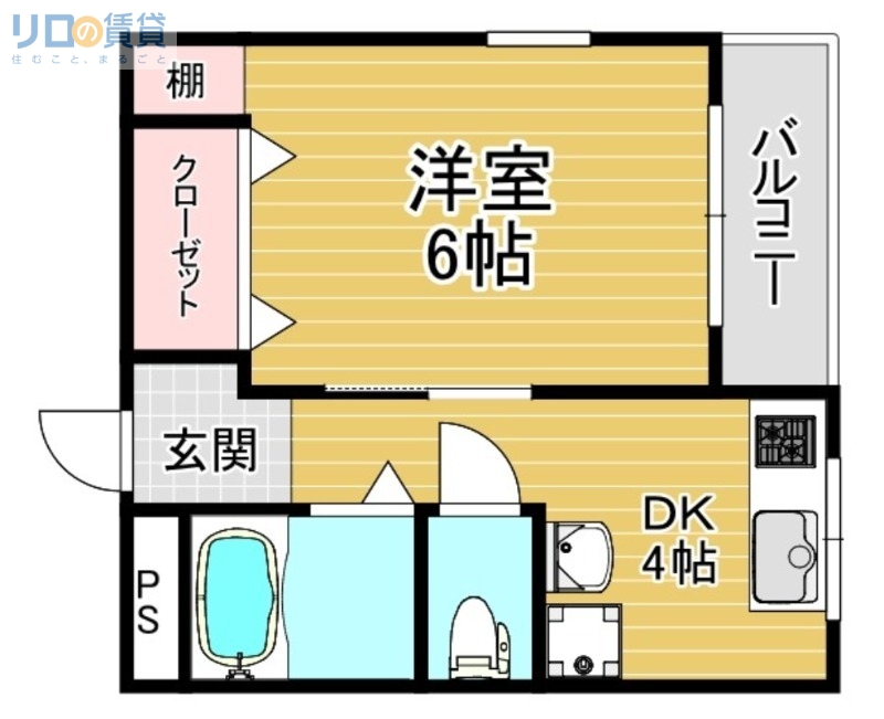 サンメゾンVIの間取り写真