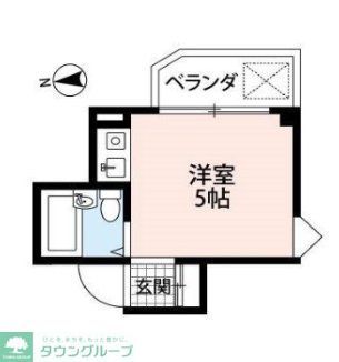 プリティハウスの間取り写真