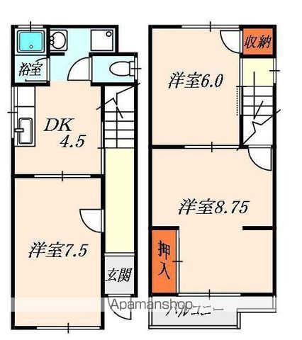 MAYUMIハウス153号館福禄谷の間取り写真