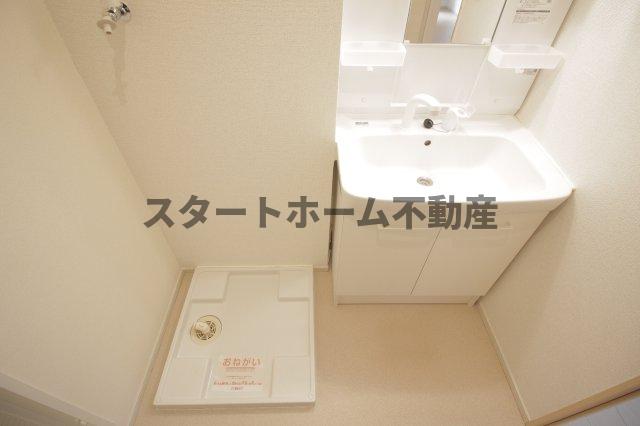 洗面設備　洗面所です