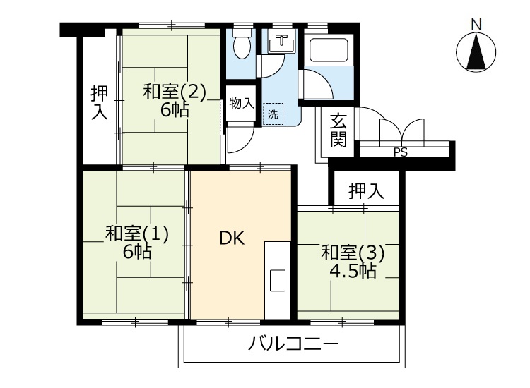 URみさとの間取り写真