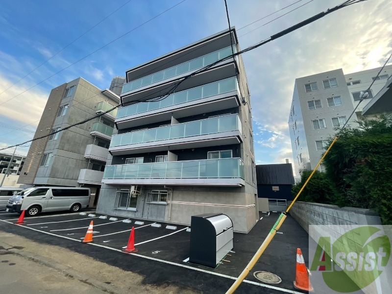 建物外観　外観予想パース　札幌市「仮）ＧＡ－二十四軒３－３ＭＳＢ棟」