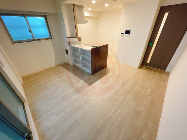 近鉄奈良線 八戸ノ里駅 徒歩4分 11階建 築5年の居間写真