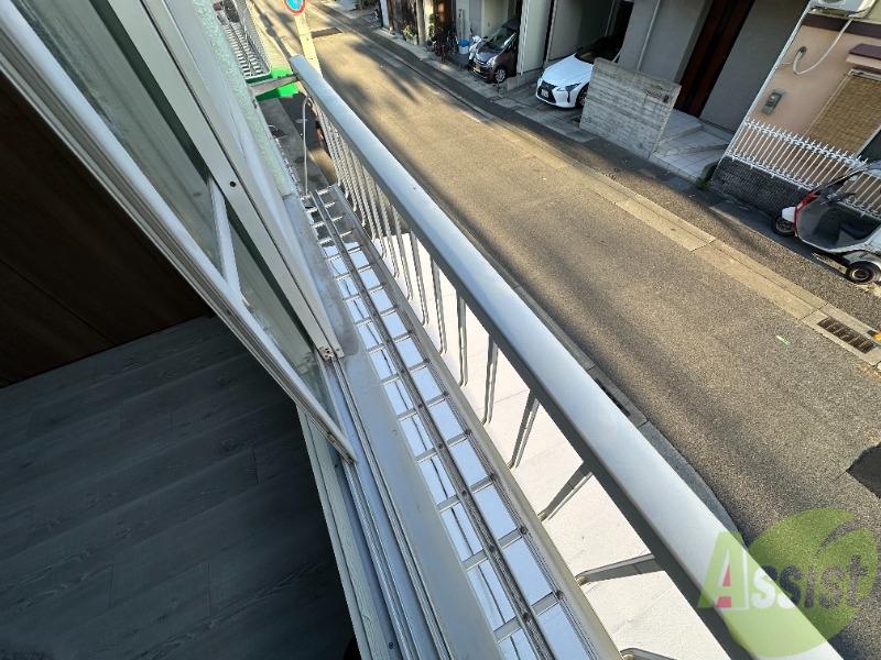 バルコニー　日当たり良好です