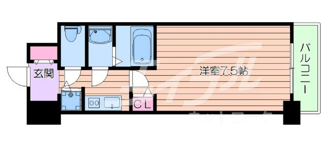 地下鉄御堂筋線 江坂駅 徒歩6分 13階建 築10年の間取り写真