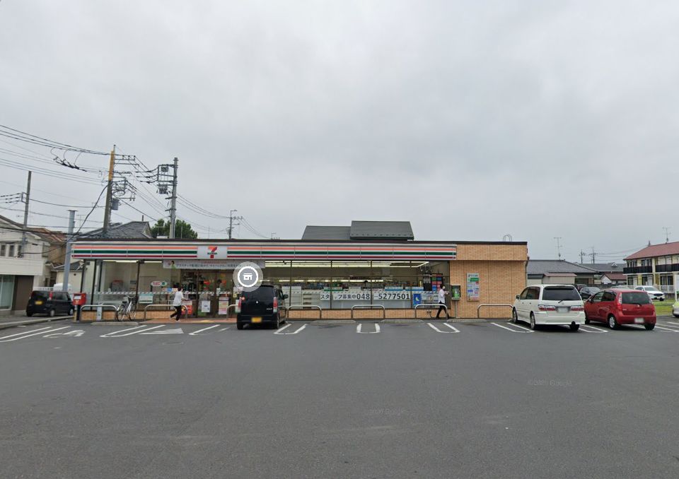 コンビニ　セブンイレブン 熊谷大原2丁目店（コンビニ）まで648m