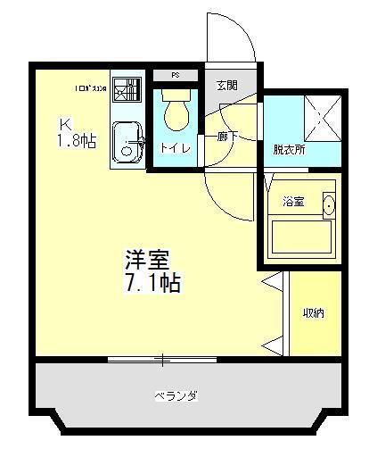 ユーミーマンション加藤　Ａ棟の間取り