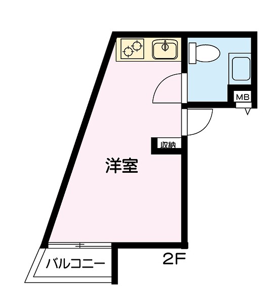 フォルトゥーナ四谷の間取り