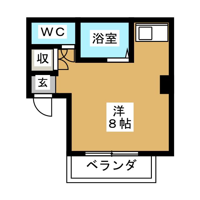 エクレール清峰の間取り