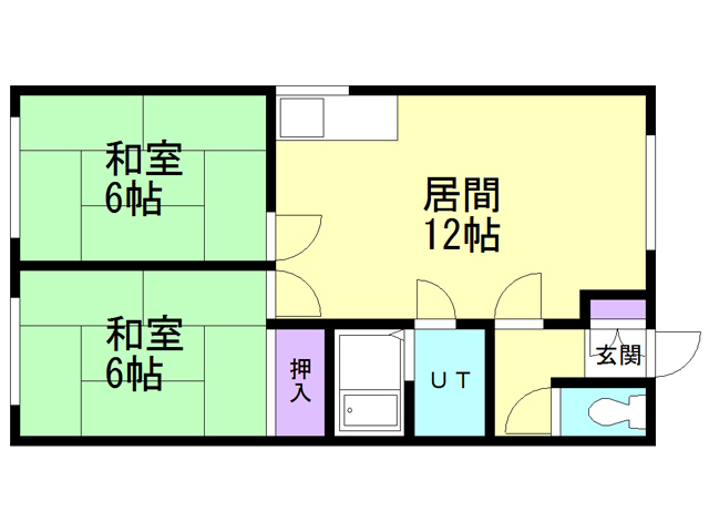 シャルムながさきの間取り