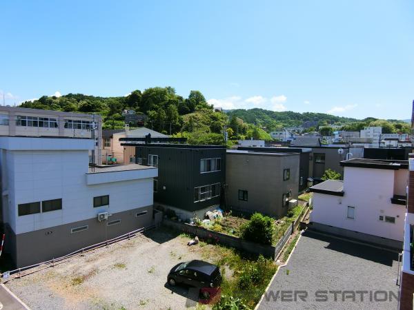 【小樽市新富町のマンションの眺望】