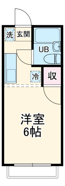 神奈川県相模原市南区若松５（アパート）の賃貸物件の間取り
