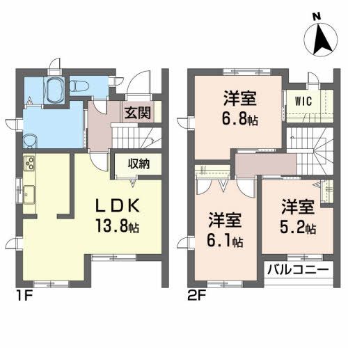 プレジール・パルクIの間取り