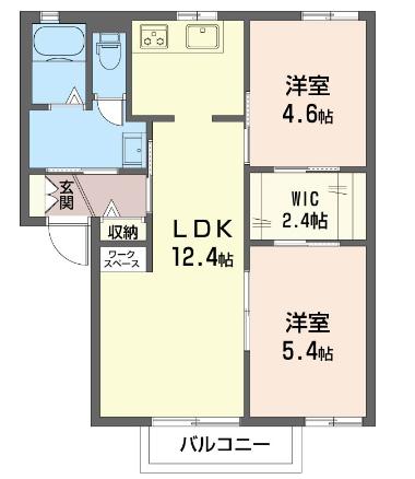 サンライトステージＡ・Ｂの間取り