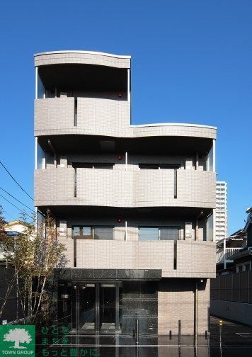 世田谷区野沢のマンションの建物外観