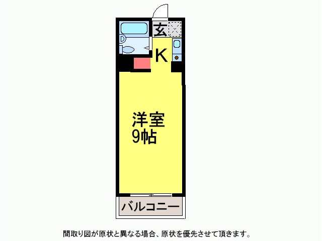 ベルテ酒々井の間取り