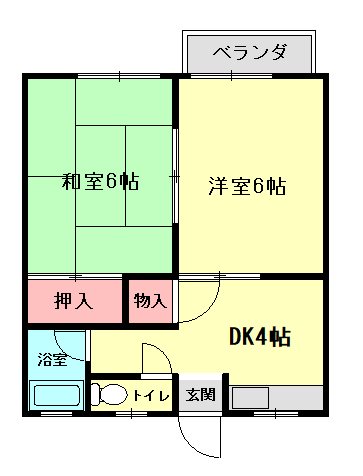 MGハイツの間取り