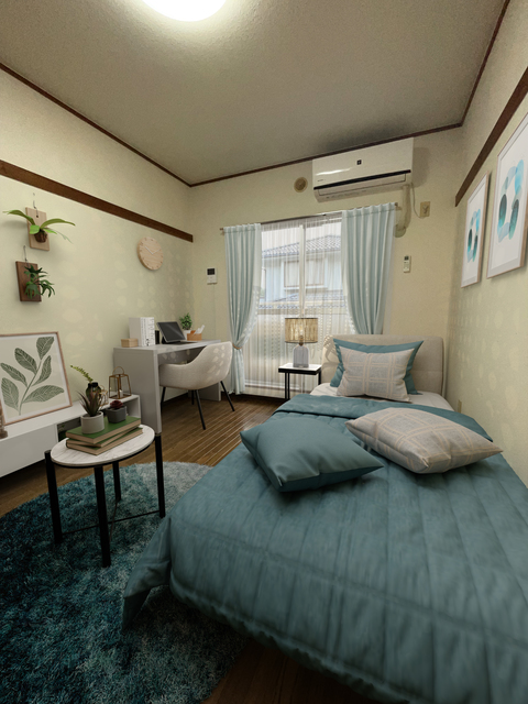 居室・リビング　こちらの家具はＣＧです。家具付きではございません。