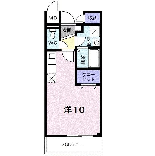 エヴァーグリーンの間取り