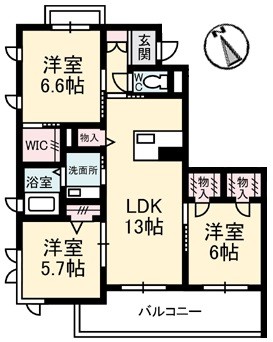 エテルナ・Ｍの間取り