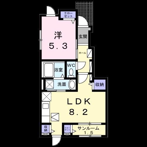 セレーネの間取り