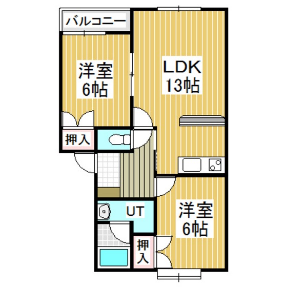 ボヌールナンの間取り