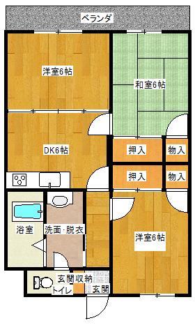 ヴィーナスの間取り