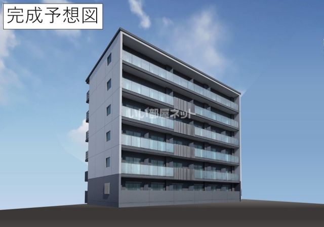 【守山市播磨田町のマンションの建物外観】