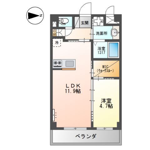 RIKI　RESIDENCE（リキレジデンス）の間取り