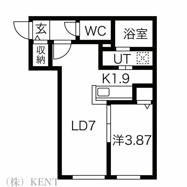 ONE STAGE二十四軒の間取り