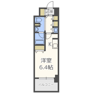 アーバネックス北浜の間取り