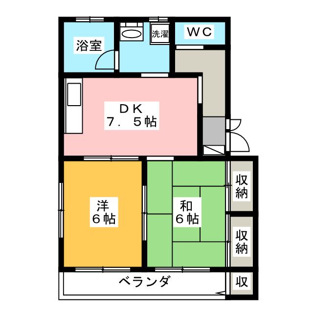 サンヒルズの間取り