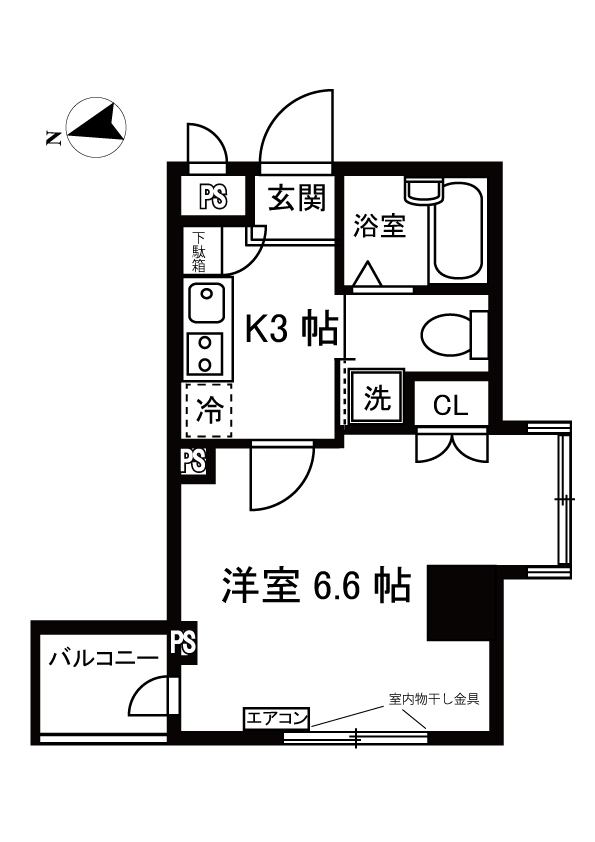 ノースコート北山田の間取り