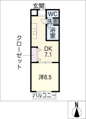 サンフェスタ入会の間取り