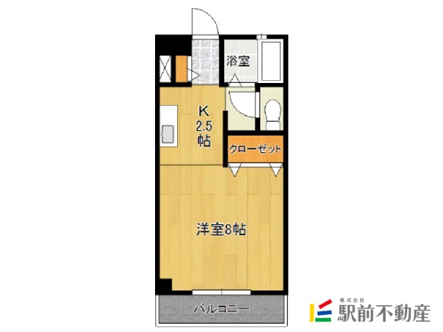 三養基郡基山町大字宮浦のアパートの間取り