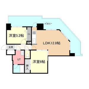 ライオンズマンション札幌スカイタワーの間取り