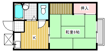 ツダハイツの間取り