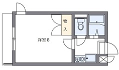 バーボン２１の間取り