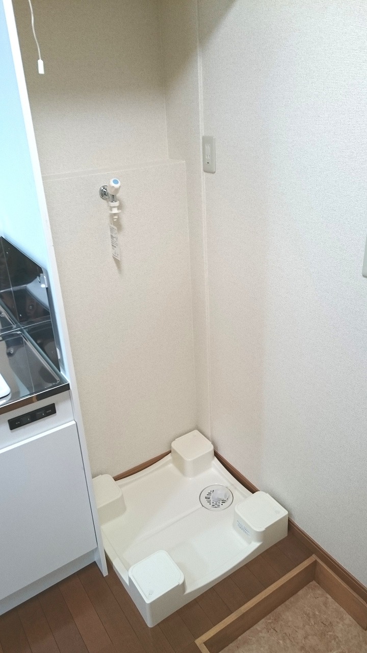 玄関　室内洗濯機置場