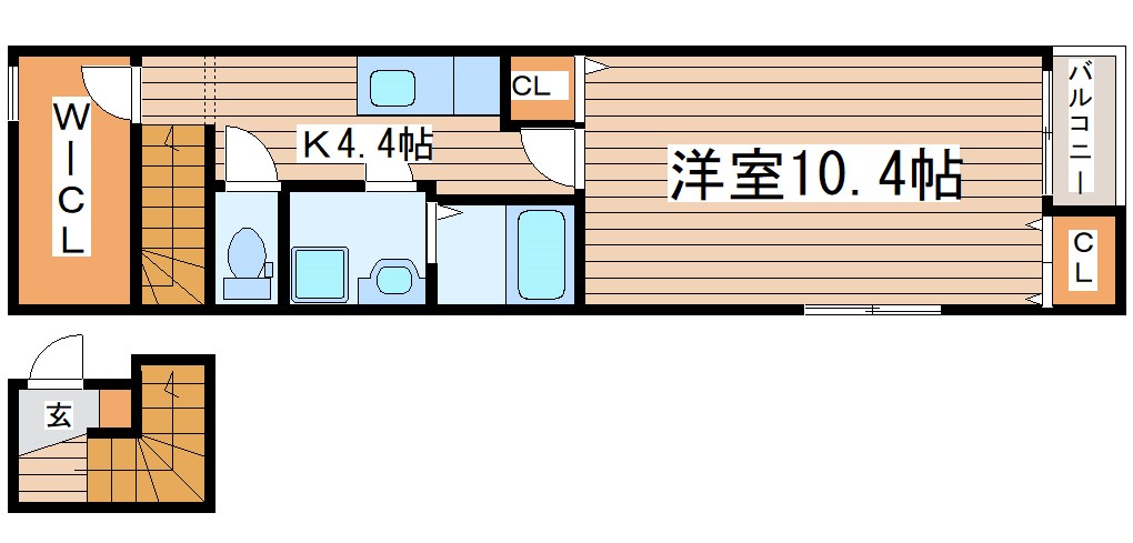 クレストの間取り