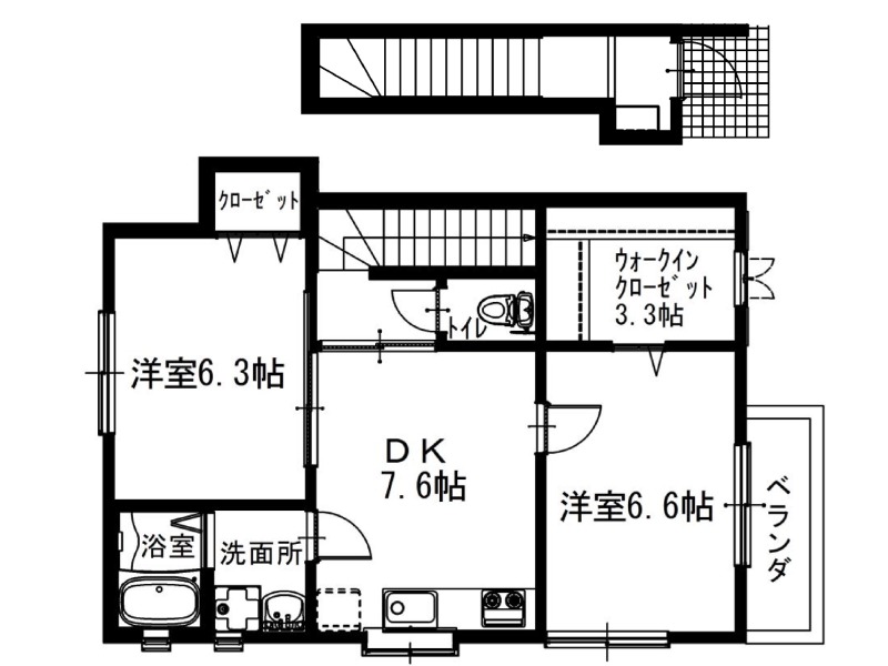 ハートプラザ７号地の間取り