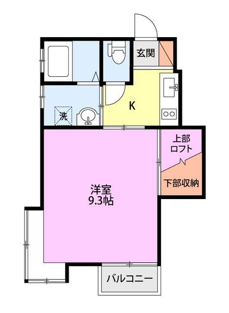 サザンヒルズの間取り