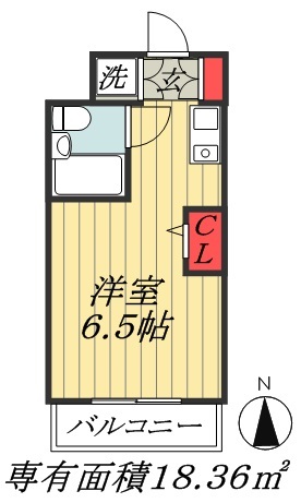 ベルトピア本中山の間取り