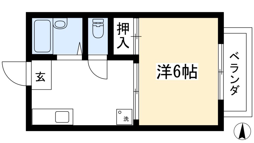 メゾンドシンワの間取り