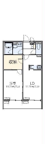 レオネクストアナベルの間取り