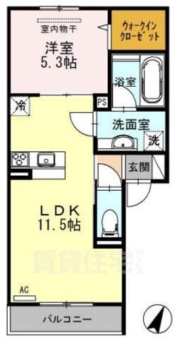 アルヴィータの間取り