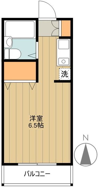 ホワイトウイング片倉Iの間取り