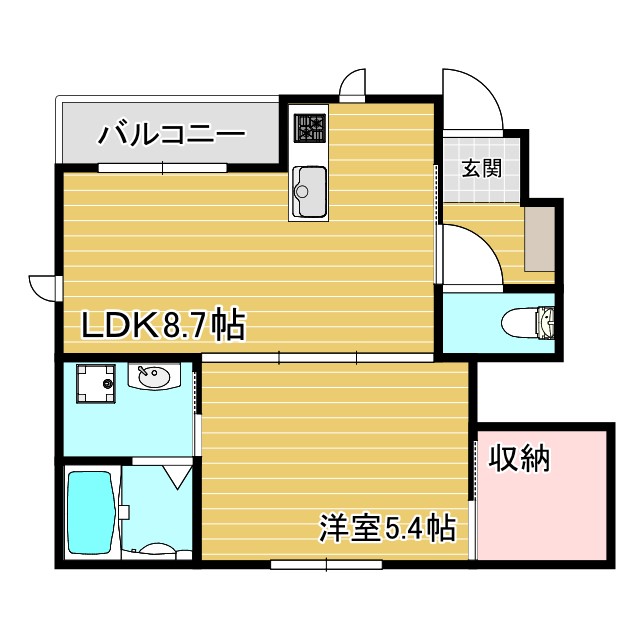 EVERLIFE北本荘の間取り