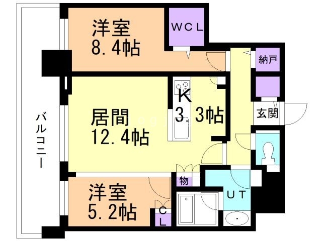 ONE札幌ステーションタワーの間取り